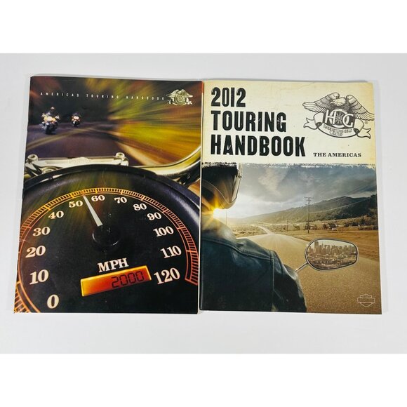 Harley Davidson HOG Touring Handbooks Adventure Guide & Custom Chrome Magazine - Picture 2 of 16